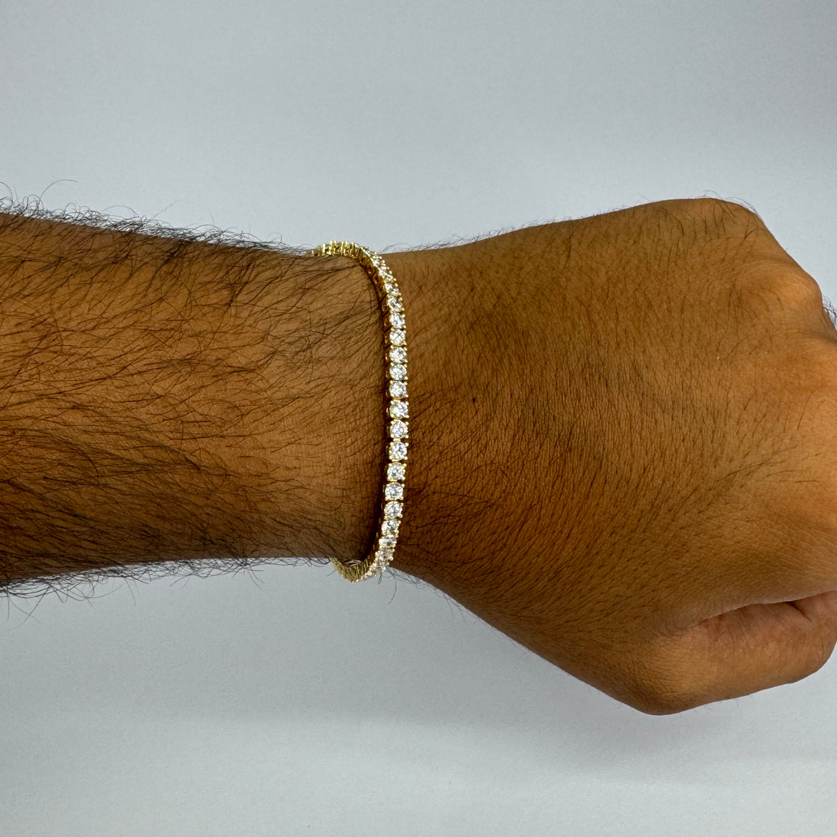 Gold Plated Tennis Bracelet