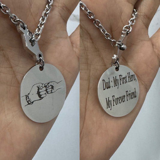 Dad Keychain
