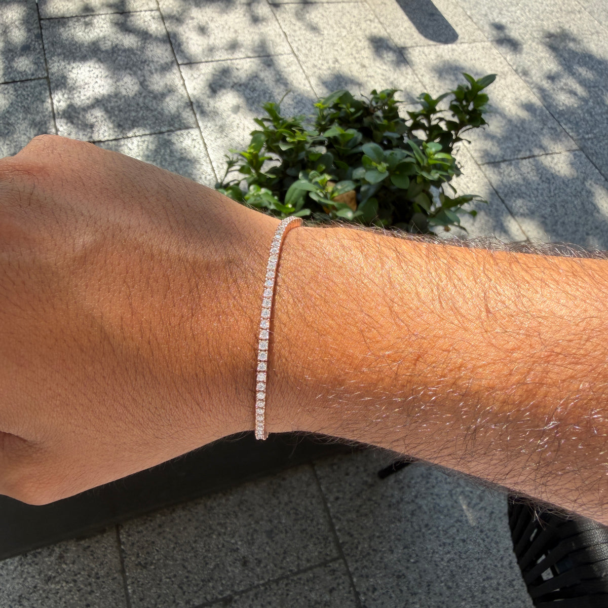 Moissanite Tennis Bracelet