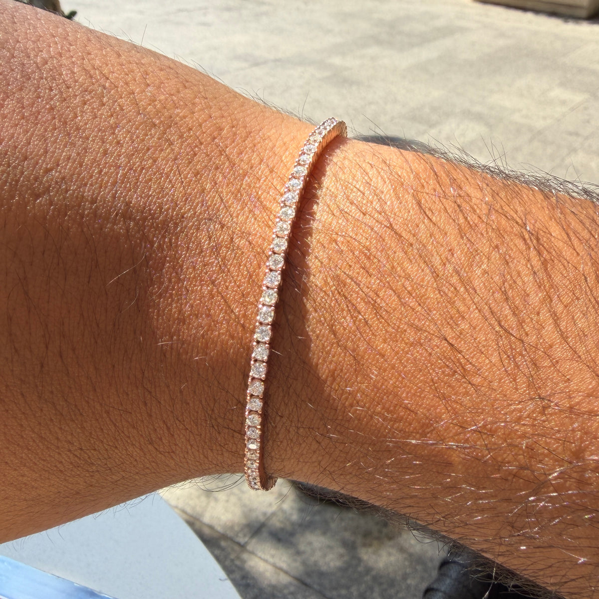 Moissanite Tennis Bracelet