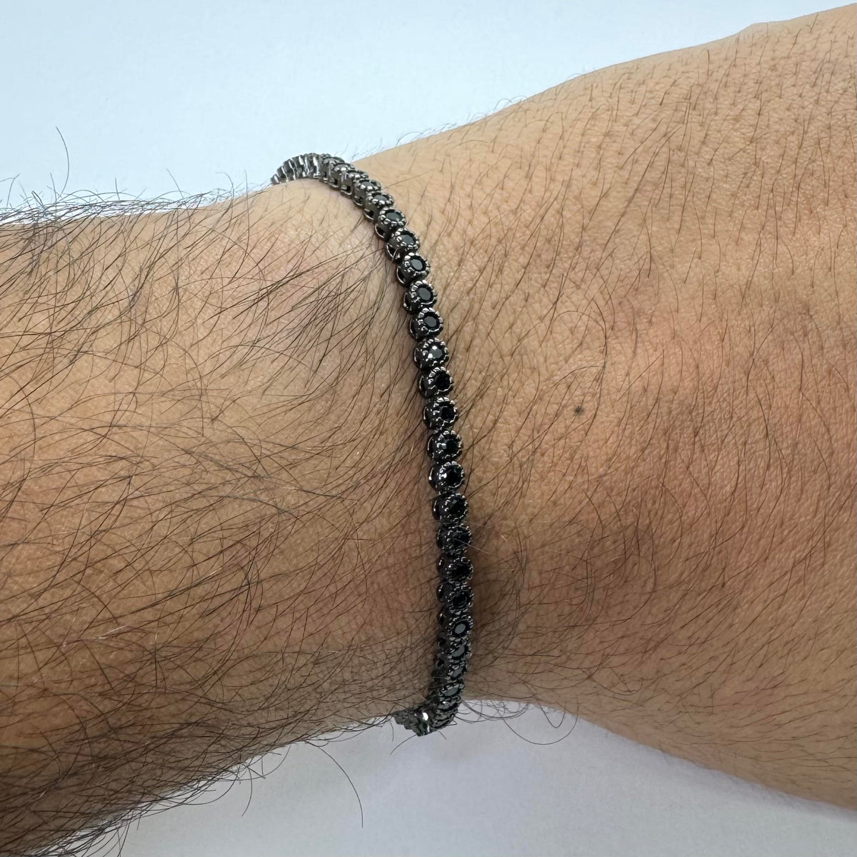 Full Black Tennis bracelet