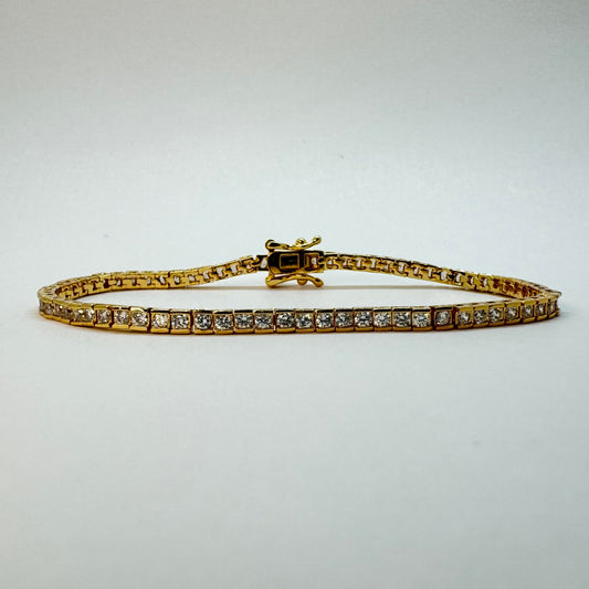 Gold Plated Tennis