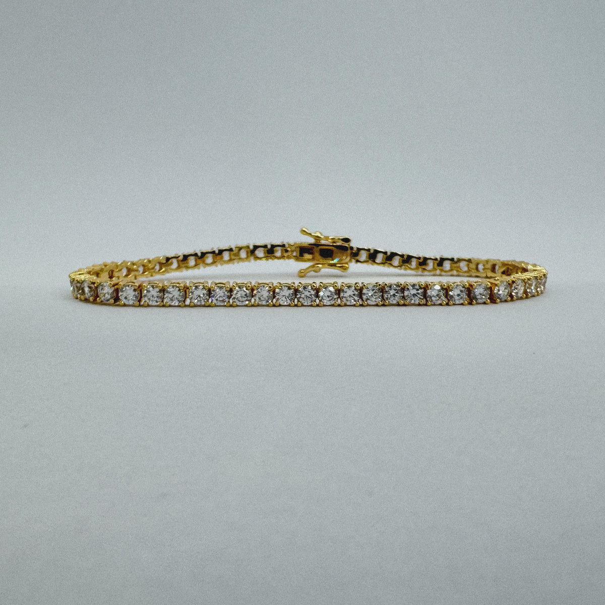 Gold Plated Tennis Bracelet